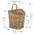 Beachcrest Home™ Ayriauna Rattan Decorative Basket