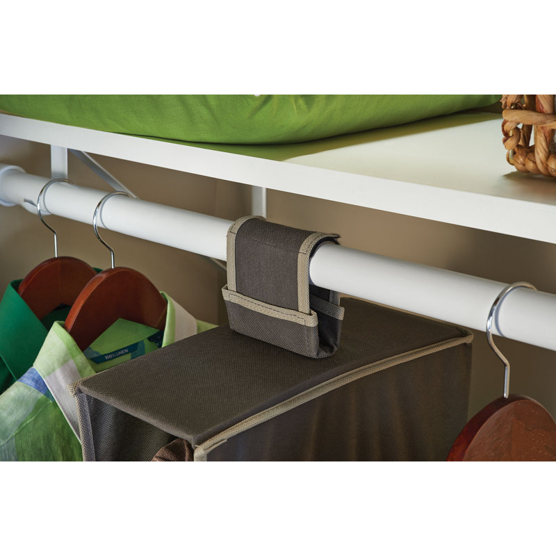 10-Shelf Hanging Organizer, Gray