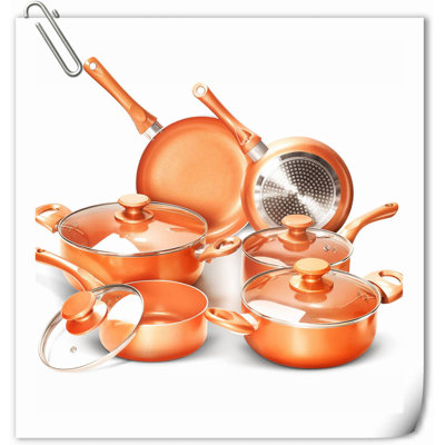 10 - Piece Aluminum Cookware Set