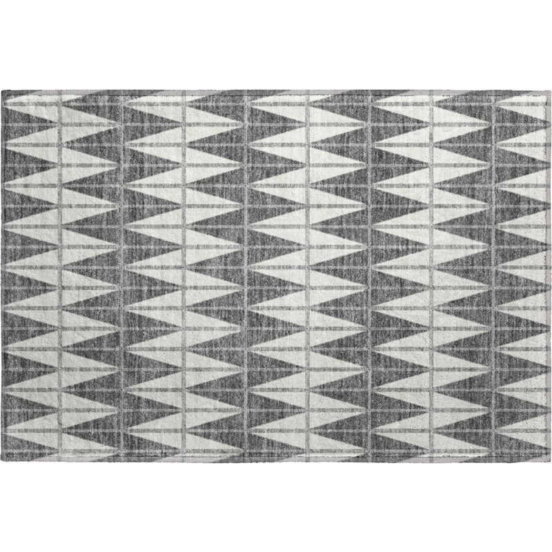 Tapis de qualité supérieure lavable à la machine Mayfield AMF2415, Ivoire ivoire, 1 pi 8 po x 2 pi 6 po