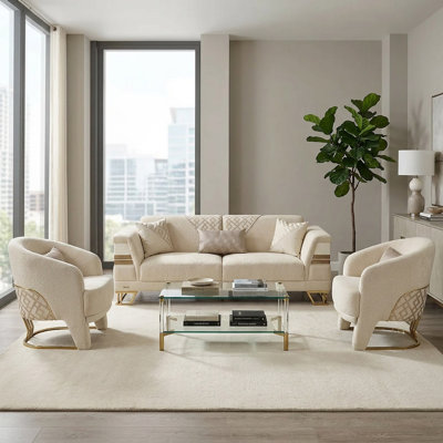 Sojo 3 - Piece Living Room Set