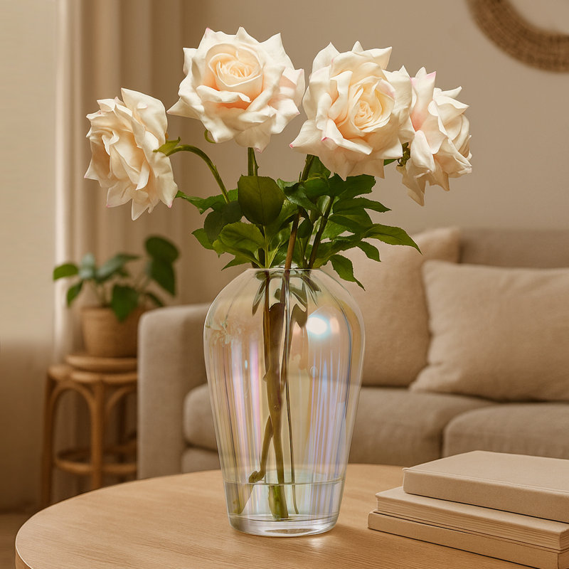 Aura - vase - transparent, lustre