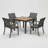 5-Piece Aluminum Patio Dining Set