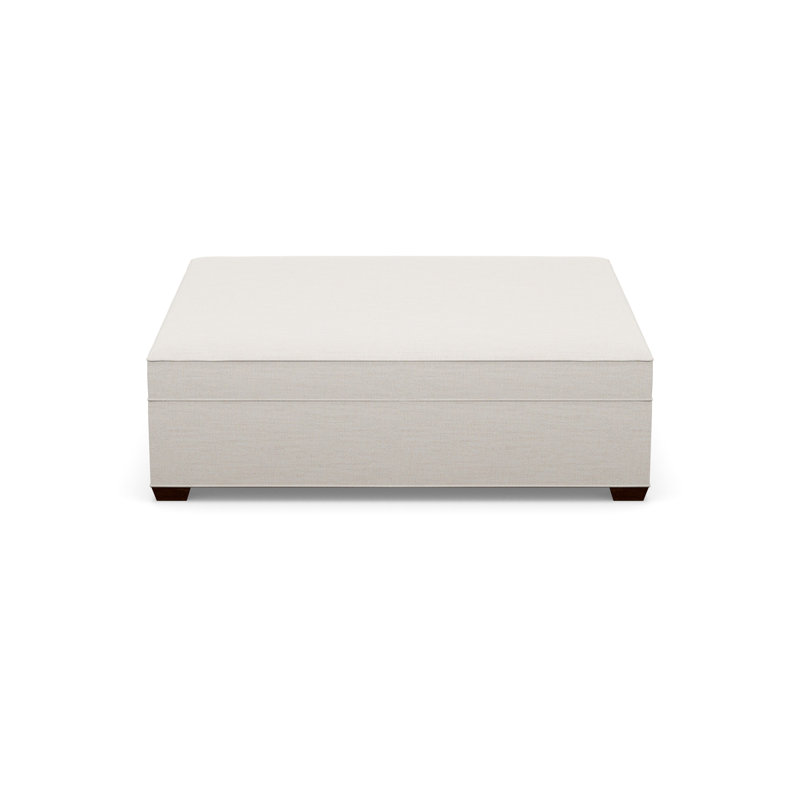 Square Ottoman, 3906-99, Walnut