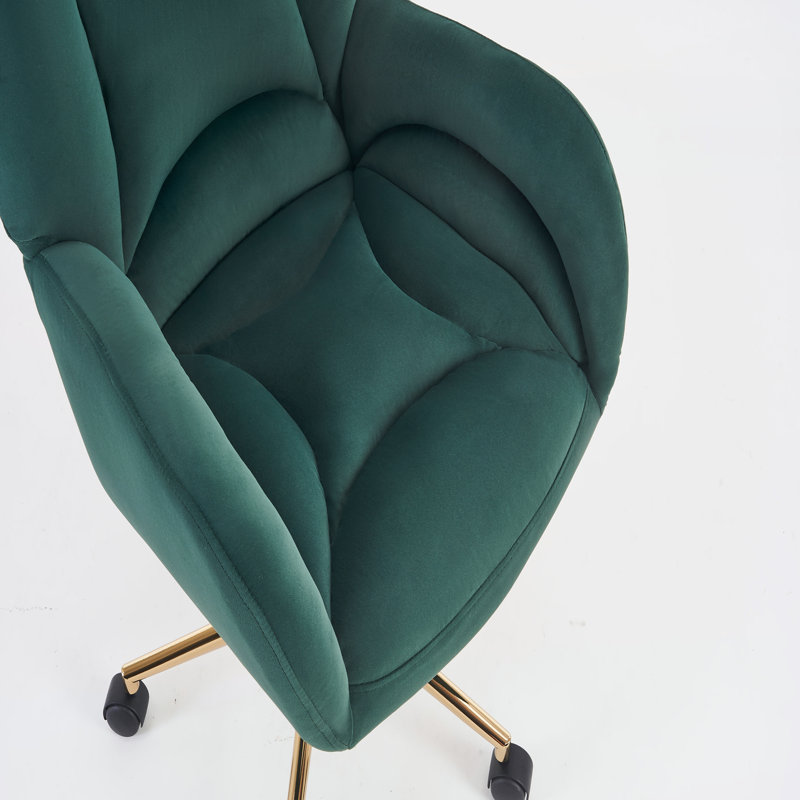 Chaises d'appoint, Velours vert