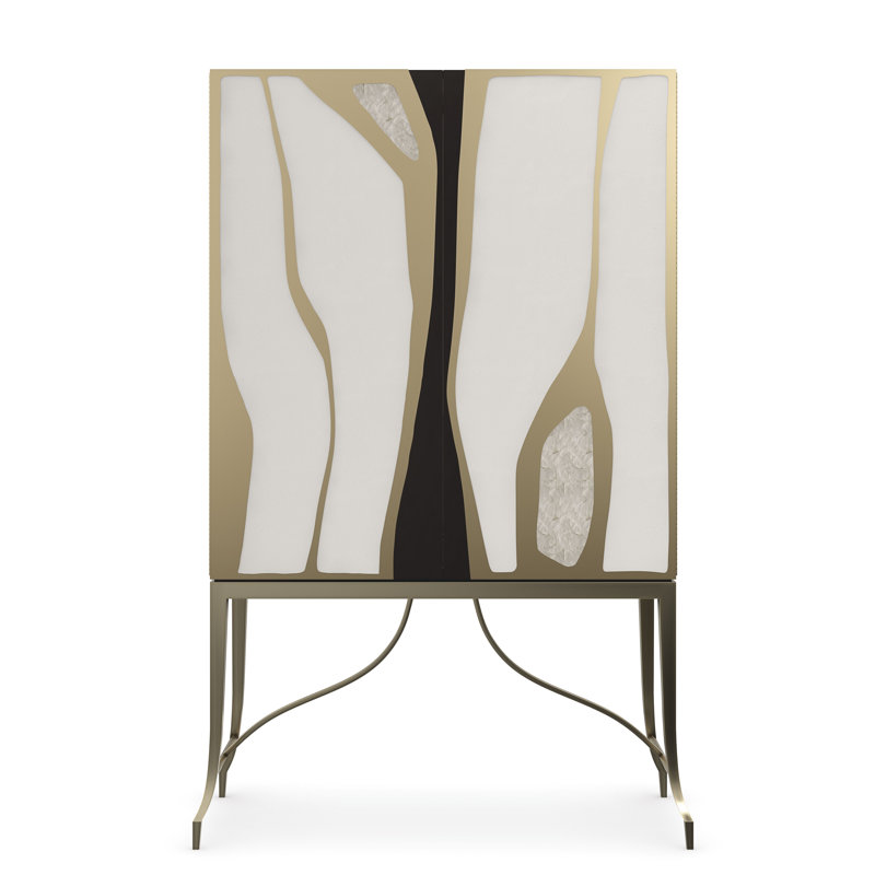 Solid Wood Bar Cabinet