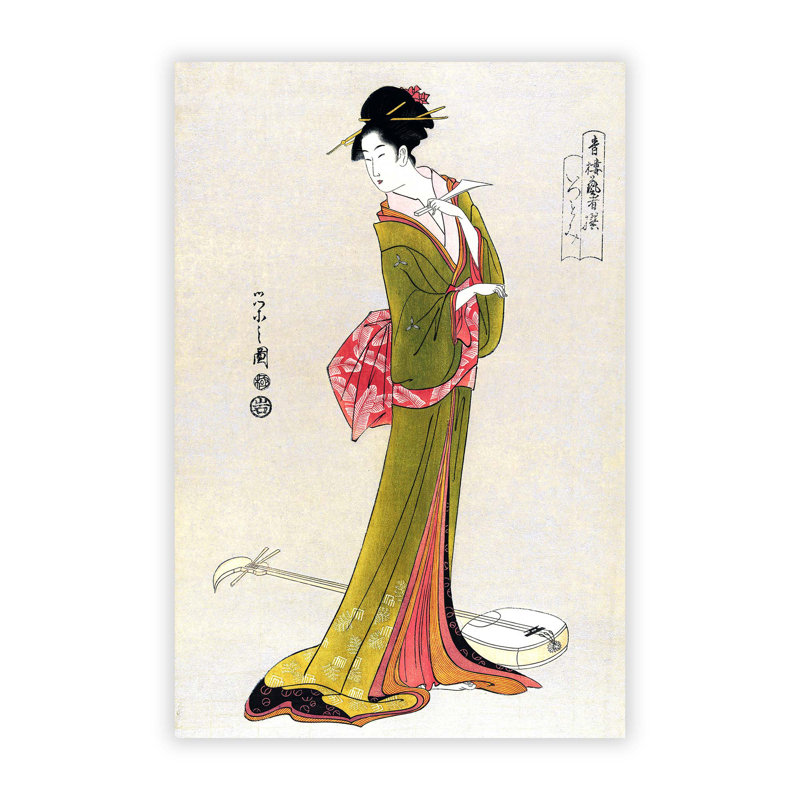 Itsutomi by Chobunsai Eishi - Frameless Print, 42 cm H x 29.7 cm W
