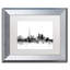 « toronto canada horizon b&w », reproduction d’impression sur toile encadrée-17765989-68754685