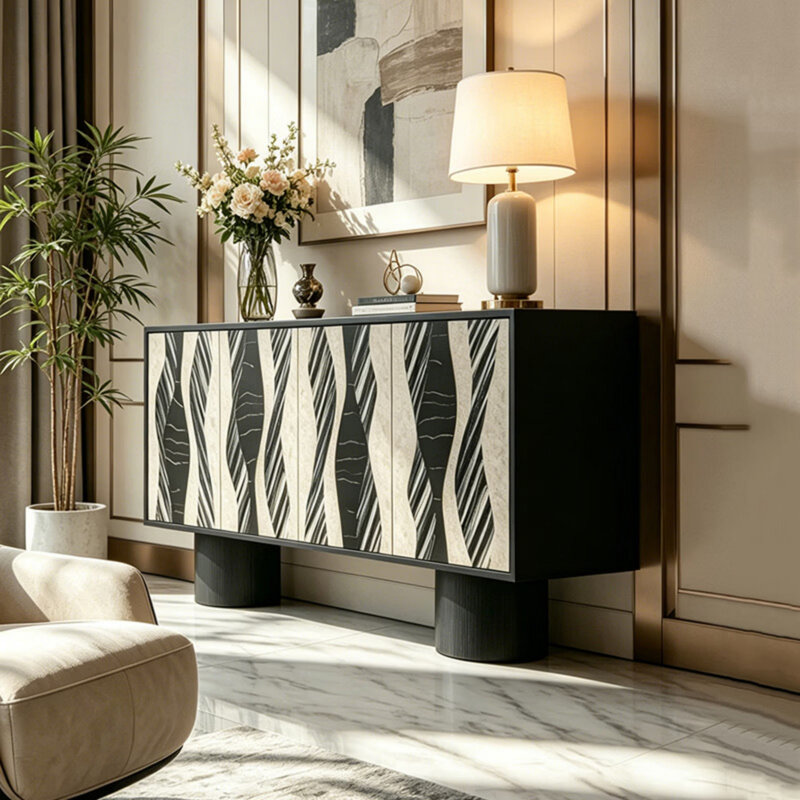 Buffet haut de gamme de style artistique