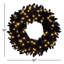 Couronne de sapin floconnée pré-éclairée Dura-Lit-1048958716