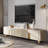 78.7'' Media Console with 3 Drawers, white Colour, Sintered Stone Table-top