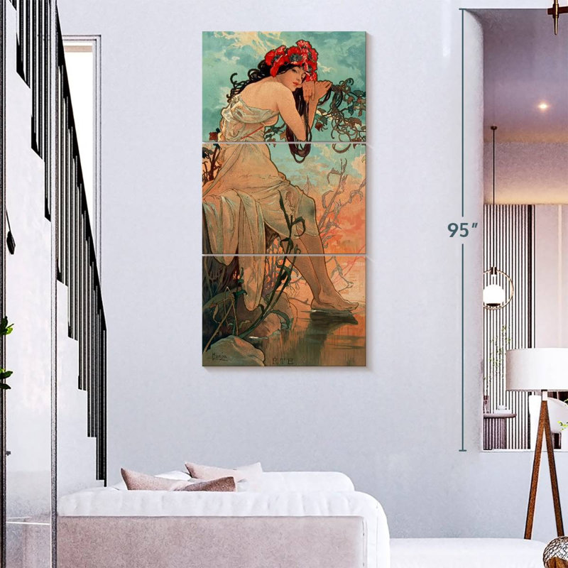 Summer 1896, 75" H x 36" W