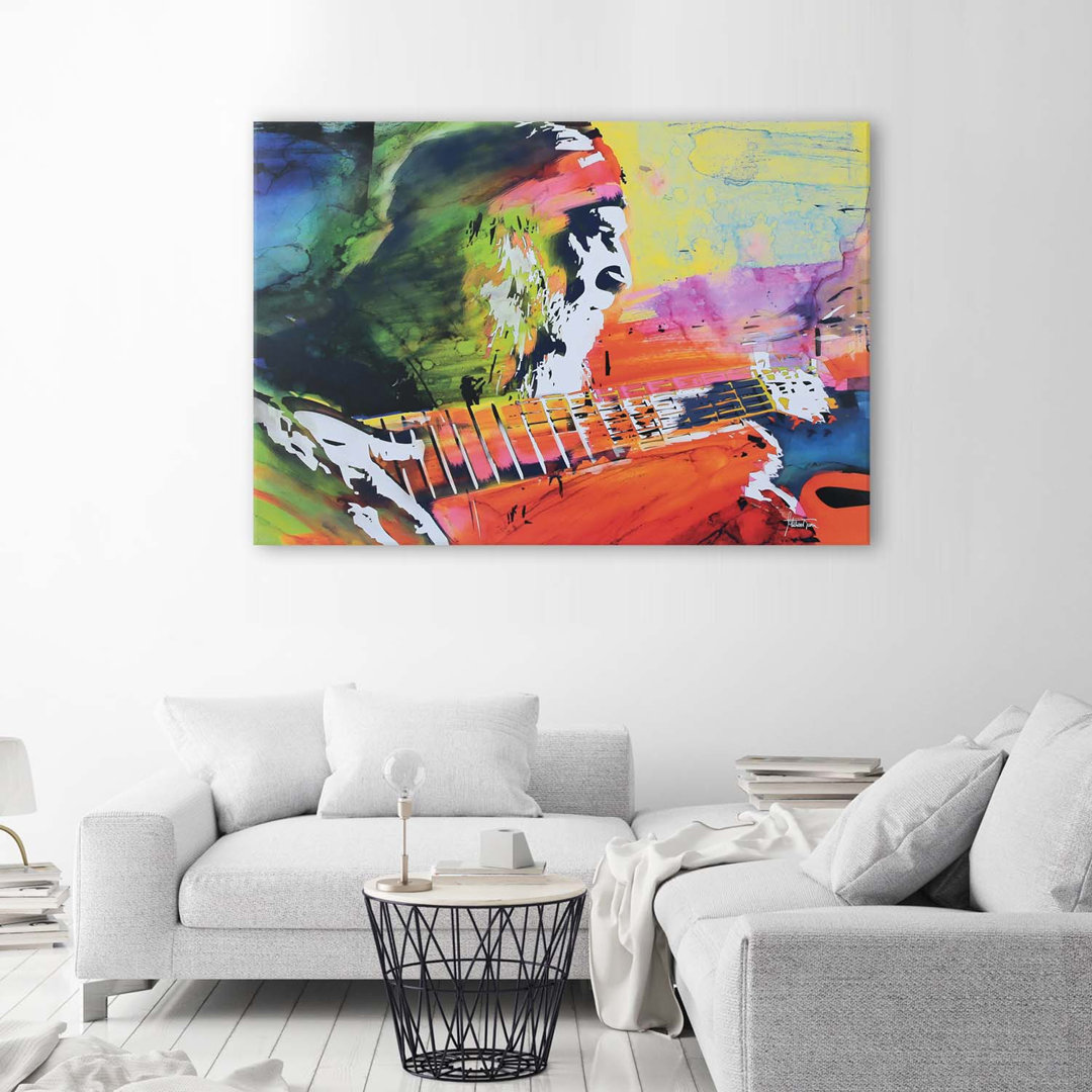 Leinwandbild Kurt Cobain - Abstract 16006