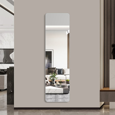 56×16In Full Length Frameless Mirror For Wall, Bedroom, Bathroom, Living Room