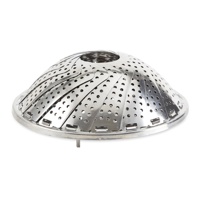 Panier à vapeur en acier inoxydable, H 7,5 po x L 12 po x P 12 po
