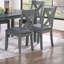 Finition table de salle à manger 6X chaises 7Pcs
