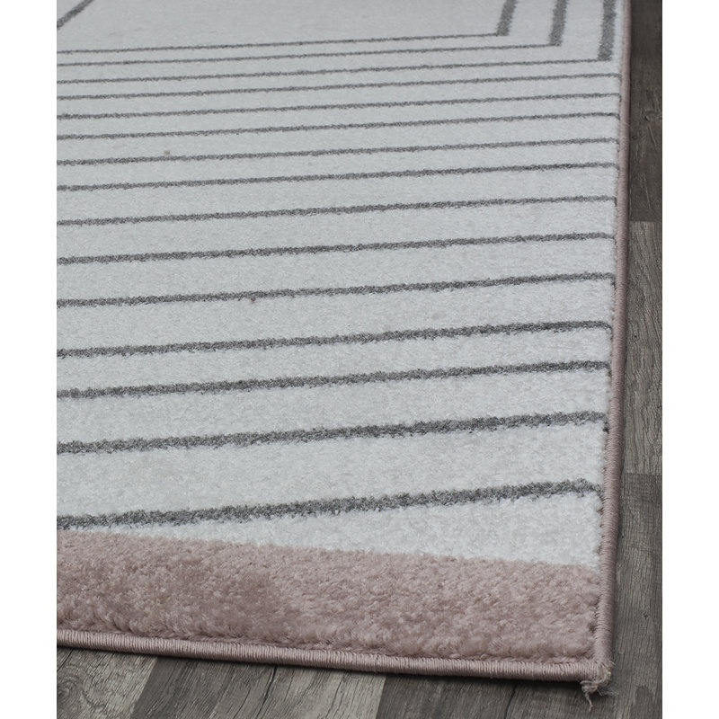 Tapis contemporain Milani Howlite, Rectangle 5 pi x 7 pi