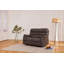 Kharis 2 Seater Faux Leather Reclining Sofa-1762792333