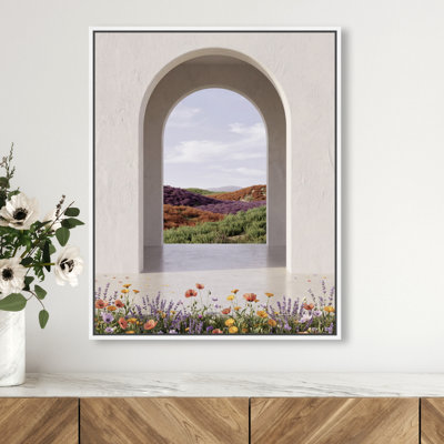Window To Paradise Print by Oliver Gal