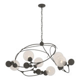 Sprig 6 - Light Unique Geometric Chandelier