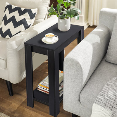 Solid Wood Top End Table