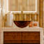 Lavabo de salle de bain vasque circulaire en verre-130513744