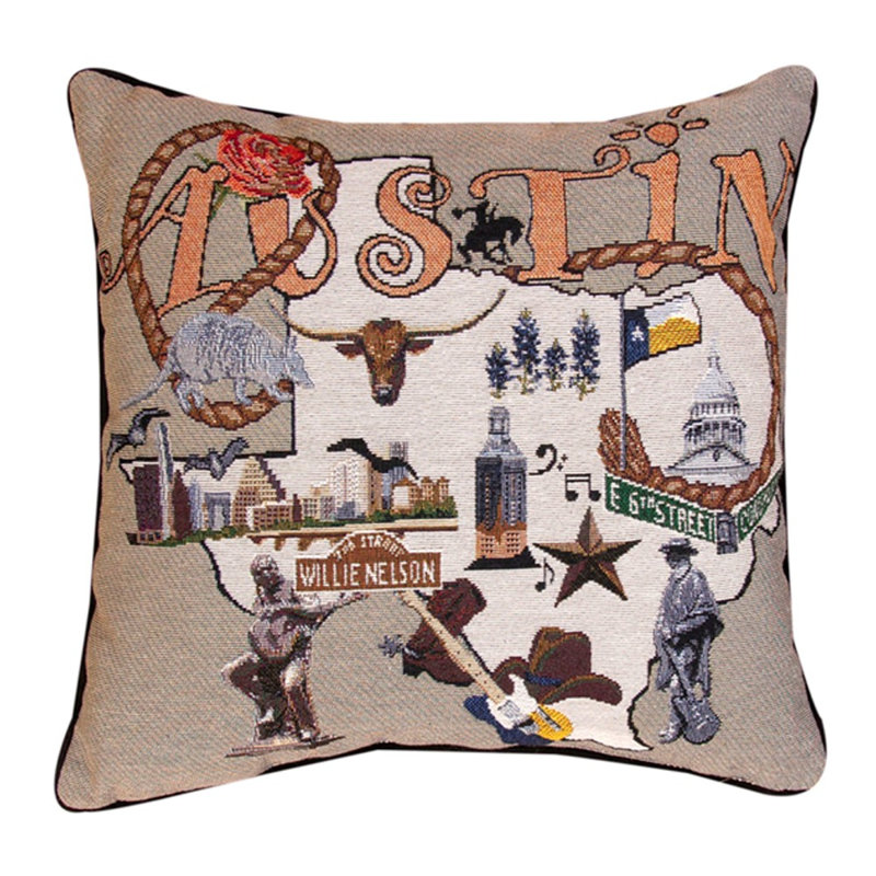 Coussin Austin 2 17 po x 17 po