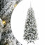 Artificial Christmas Tree with 150 LEDs White-235014598-235014602