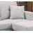 Sectional Sofa, LIGHTGREY