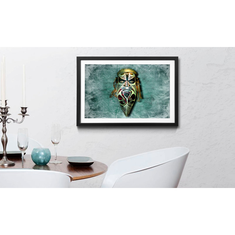African Style - Single Picture Frame Print, 40cm H x 60cm W