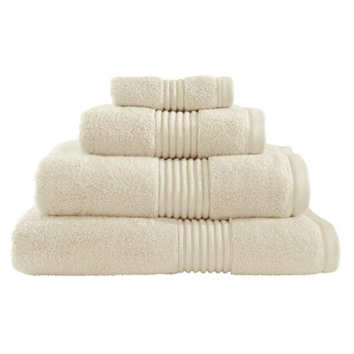 Zero Twist Face Cloth in Cream