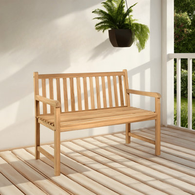 Teak Garden Bench by Red Barrel Studio