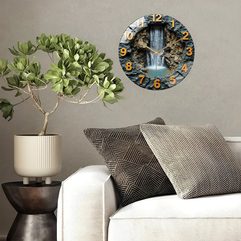 Horloge murale 12 po
