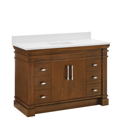Frank Lloyd Wright USONIA® Harmony 48 Wood Sink Vanity