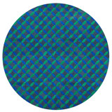 Aladdin Geometric Area Rug in Blue