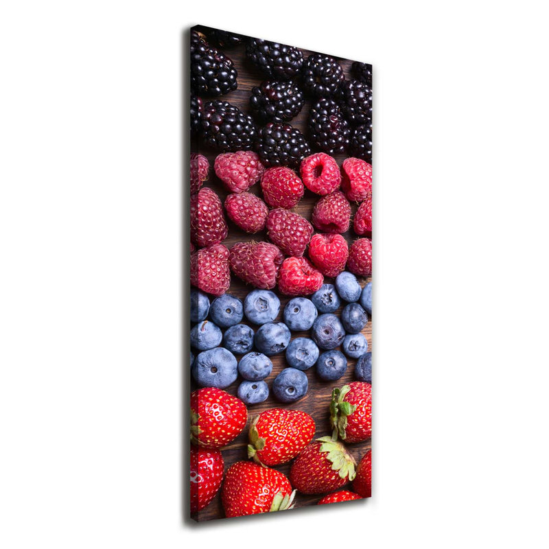 Forest Fruits - Wrapped Canvas Print
