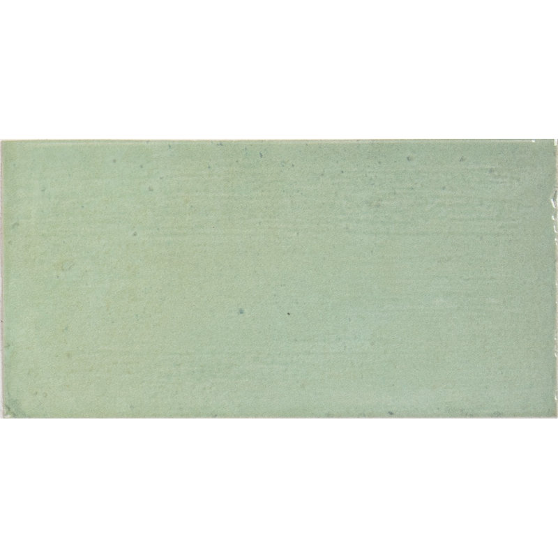 Carrelage mural en céramique aspect brique 3 "x 6" Cascade, Turquoise