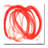Orange Swirl I by Leslie Owens - Wrapped Canvas Print-20733889