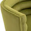 Fauteuil demi-tonneau pivotant Burrier Modern