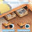 2-Pack Bamboo Under Bed Storage Containers With Wheels, Under Bed Clothes Storage Basket With Large Dust Bag, Rolling Underbed Storage, Nature-323053292
