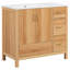Meuble-lavabo en bois 36 po avec cadre en bois massif