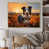 Gold Floater Framed