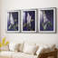 FLORAL Series CCXLI - Impression encadrée sur mesure de qualité supérieure - 3 pièces-1121272884-1121272889
