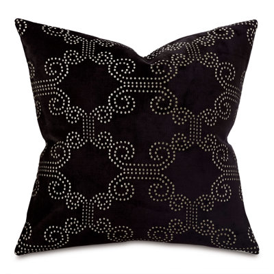 Boutique Buttons Reversible Throw Pillow