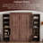 Murphy Bed With Storage Cabinet Shelves, Wall Bed And USB Port-170185946-190851928