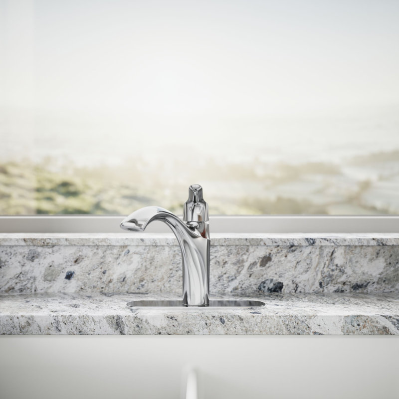 Rival Single-Handle Kitchen Sink Faucet, Polished Chrome