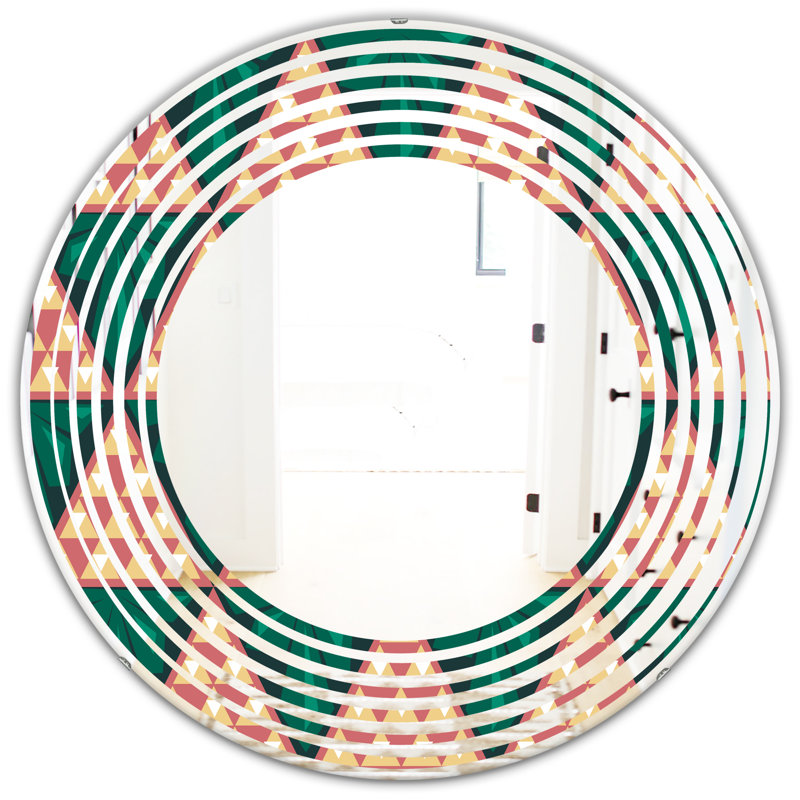 Miroir mural Wave, H 31,5 po x l po