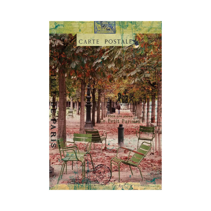Paris Bistro IV by Sandy Lloyd - Wrapped Canvas Print