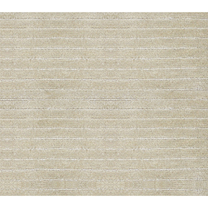 Striped Area Rug in Cream, Runner 3'7" x 10'
