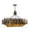 Rustic Lodge 8 - Light Chandelier